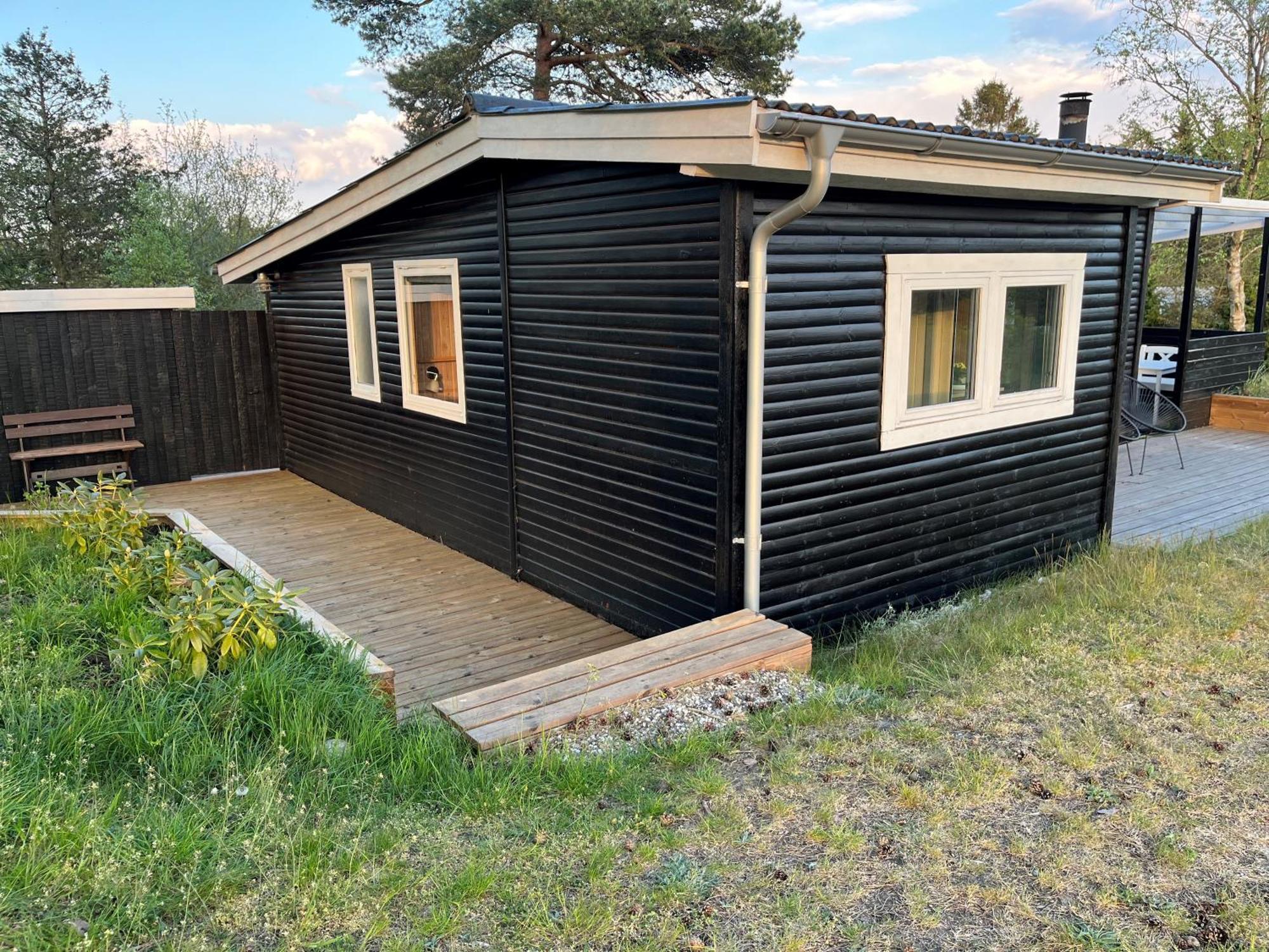 Hyggeligt Sommerhus I Ebeltoft, Taet Pa Strand Og Skov. 외부 사진